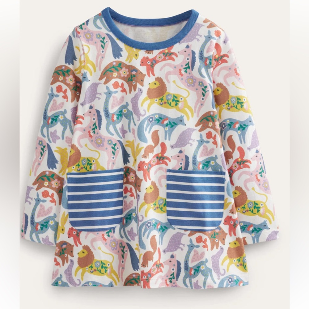 Mini Boden Printed Tunic